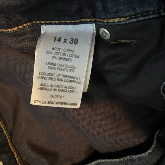 #9 WindRiver size 14 lined jeans - Picture 3 of 4